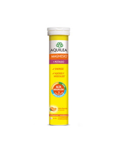 Magnesio+Potasio efervescente 14 comprimidos Aquilea